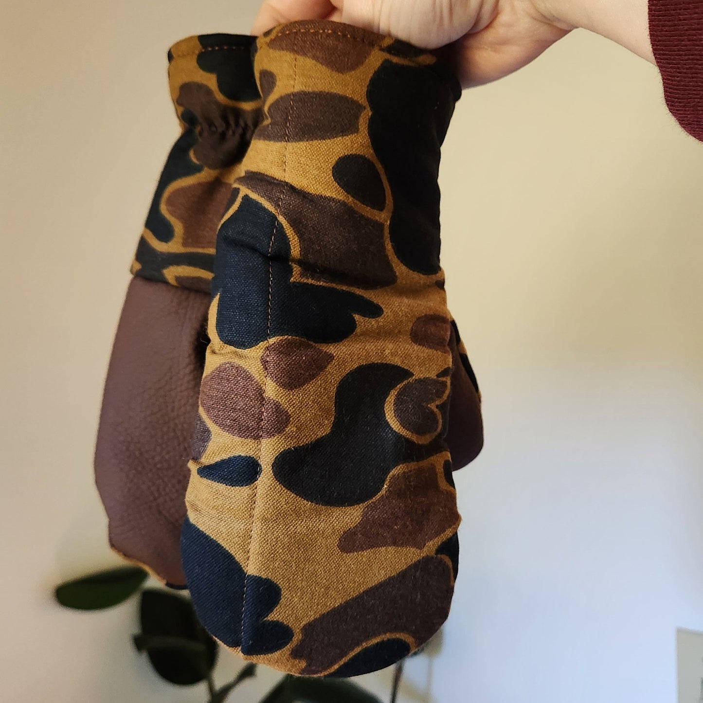 Pre-Order Vintage Camo Mittens