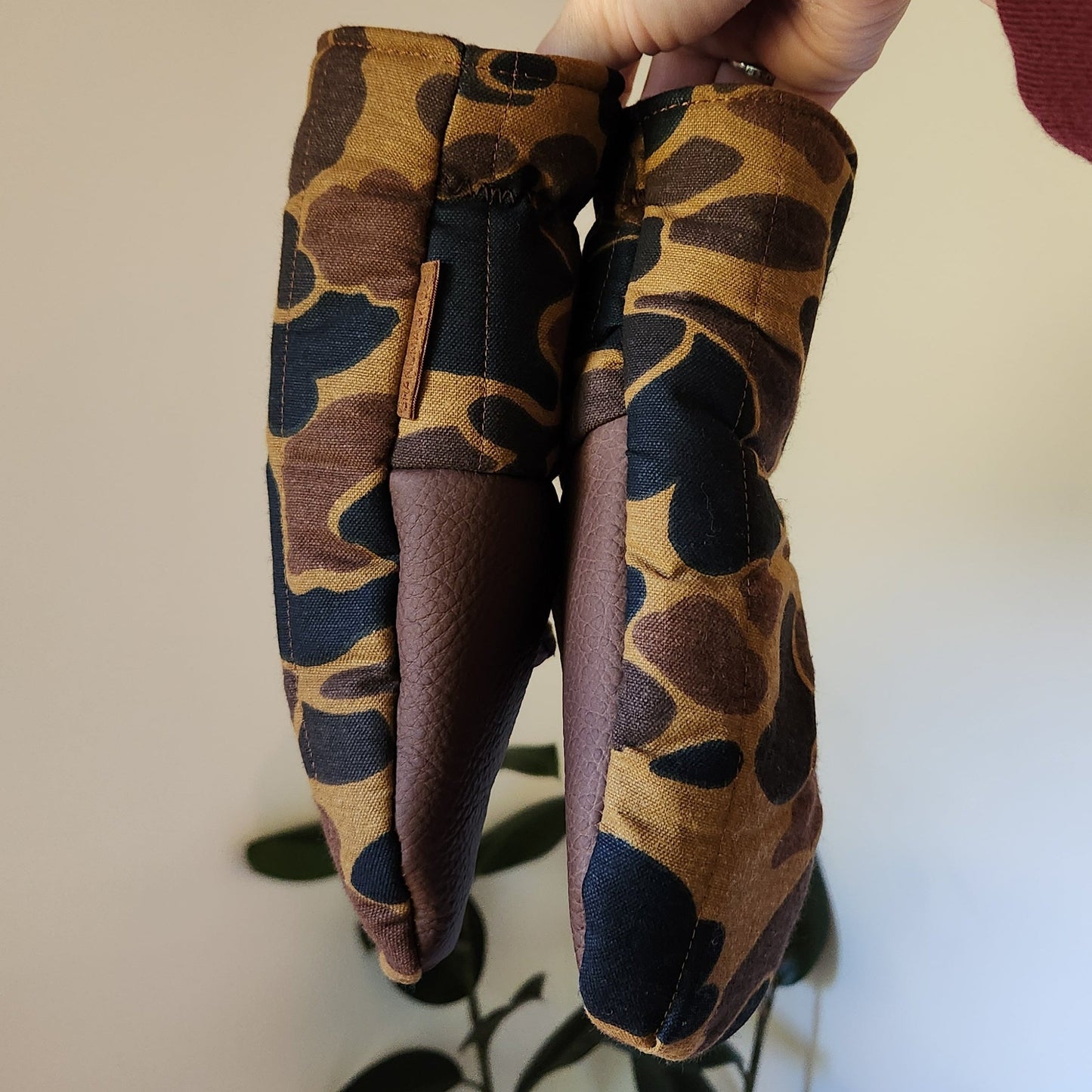 Pre-Order Vintage Camo Mittens